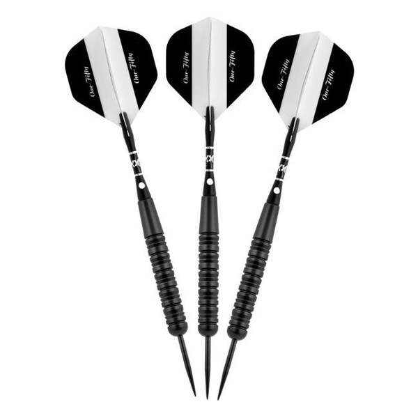 Elkadart Elkadart 22-0127-20 Black 150 Jet Black Steel Tip Darts - 20 g 22-0127-20 - main